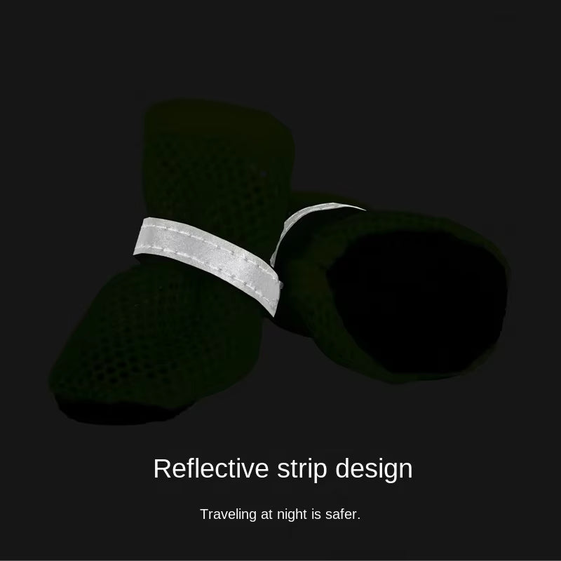 4Pc Dog Shoes