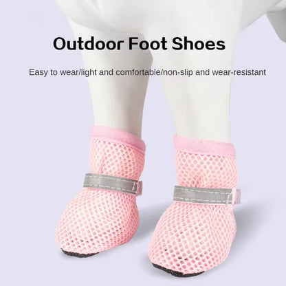 4Pc Dog Shoes