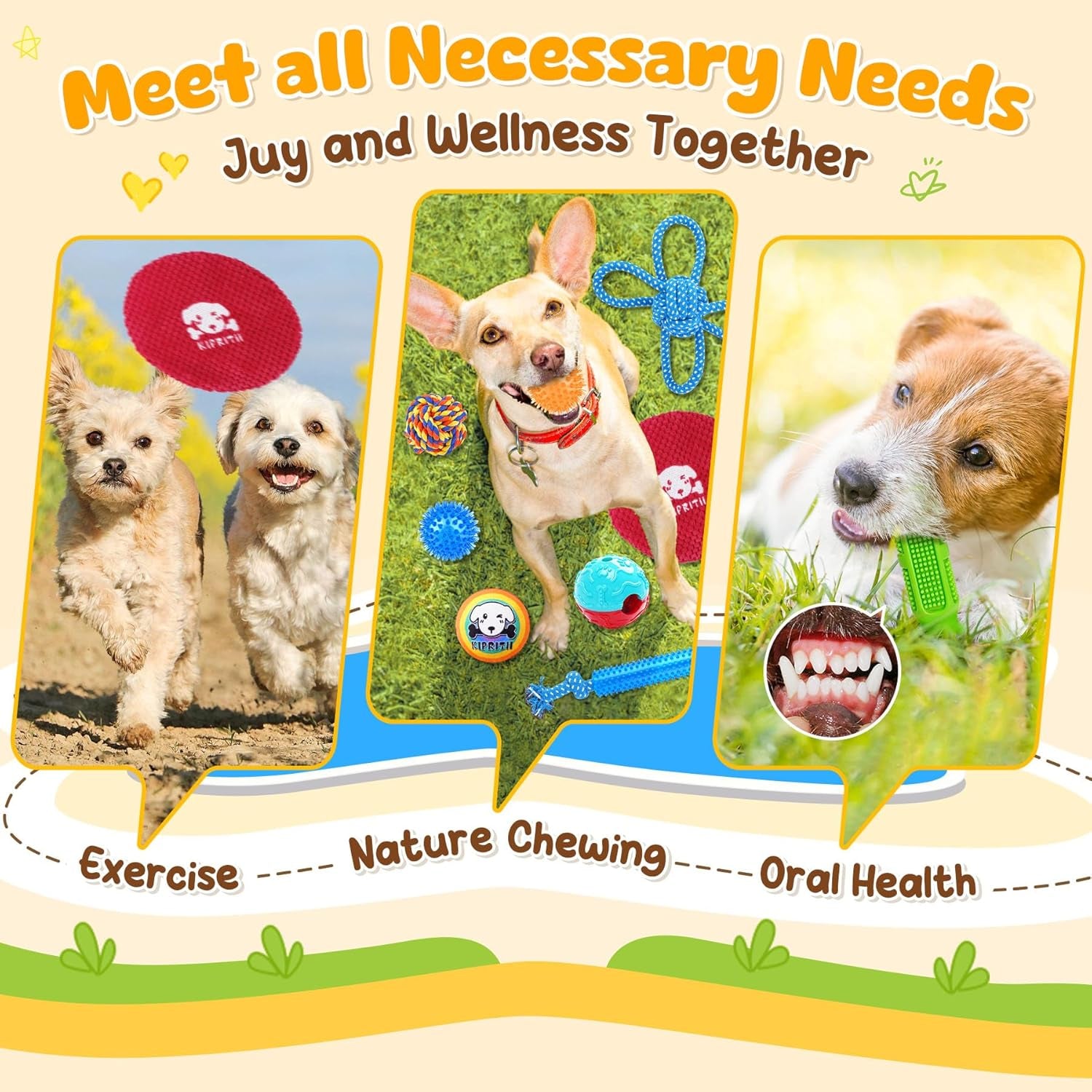 25 Pack Puppy Dog Toys
