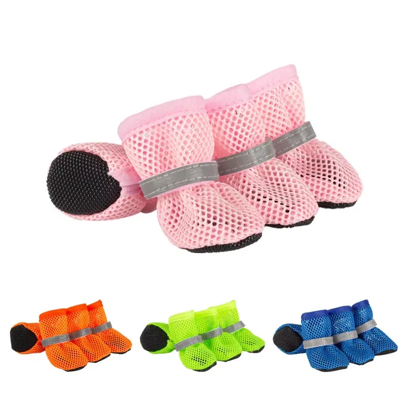 4Pc Dog Shoes